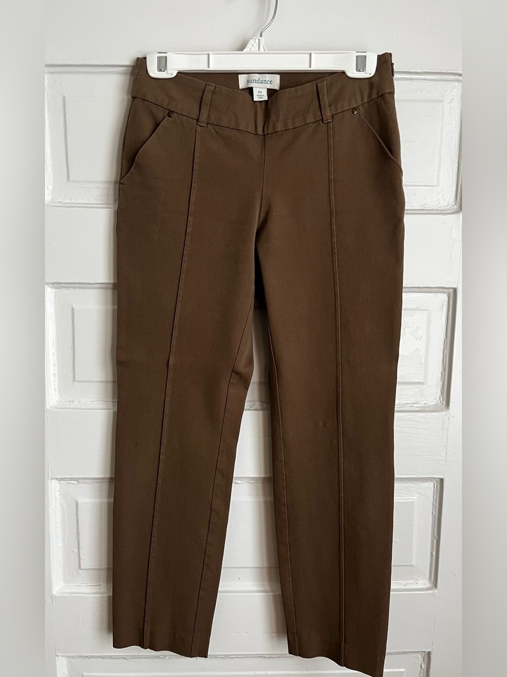 Sundance Women's Front Seam Ankle Pants
